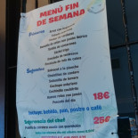 Trigo Menú Fin De Semana Económico Diario Del Día En Leganés