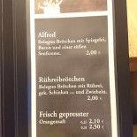 Cafébackstube Letter