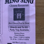 Ming Sing Chinese