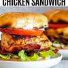 Grilled Chicken 'Club ' Sandwich