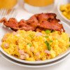 Oeufs Brouillés Au Jambon