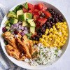 Déjeuner Combo Chipotle Poulet Fresh Mex Bowl