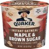 Gruau Quaker Original À Saveur D'érable