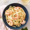 Fettuccine Alfredo Aux Crevettes