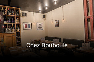 Chez Bouboule réservation