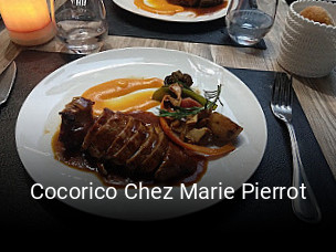 Réserver une table chez Cocorico Chez Marie Pierrot maintenant