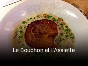 Le Bouchon et l'Assiette réservation en ligne