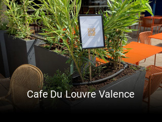 Cafe Du Louvre Valence réservation de table
