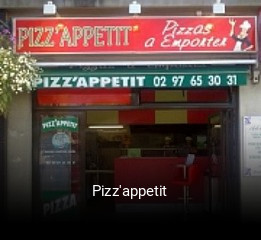 Pizz'appetit réservation