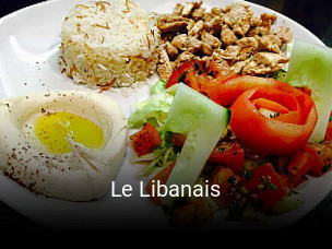 Le Libanais réservation de table