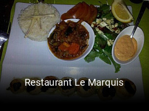 Restaurant Le Marquis réservation de table