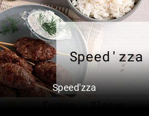 Réserver une table chez Speed'zza maintenant