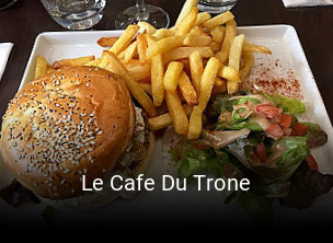 Le Cafe Du Trone réservation de table