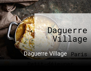 Réserver une table chez Daguerre Village maintenant