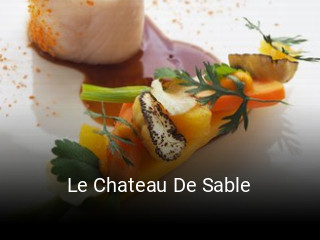 Le Chateau De Sable réservation de table