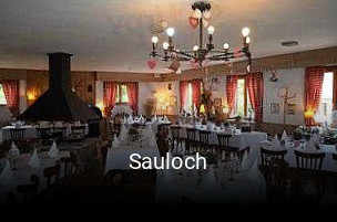 Sauloch réservation de table