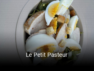 Le Petit Pasteur réservation de table