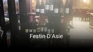 Festin D'Asie réservation