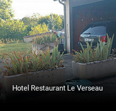 Hotel Restaurant Le Verseau réservation de table