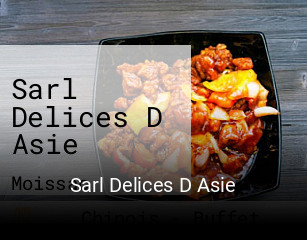 Sarl Delices D Asie réservation