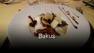 Bakus réservation en ligne