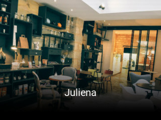 Juliena réservation de table