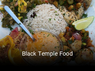 Black Temple Food réservation de table