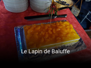 Le Lapin de Baluffe réservation de table