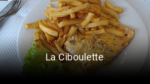 La Ciboulette réservation de table