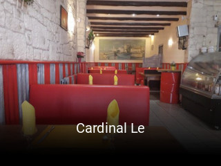 Cardinal Le réservation