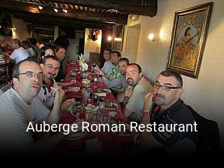 Auberge Roman Restaurant réservation