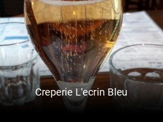 Creperie L'ecrin Bleu réservation en ligne