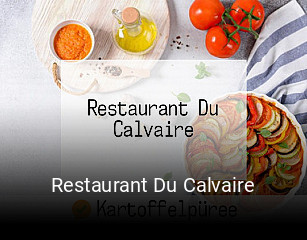 Restaurant Du Calvaire réservation de table