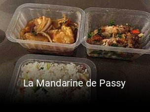 La Mandarine de Passy réservation en ligne