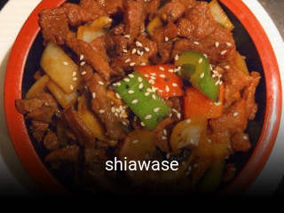 shiawase réservation de table