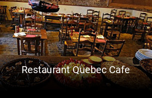 Restaurant Quebec Cafe réservation en ligne