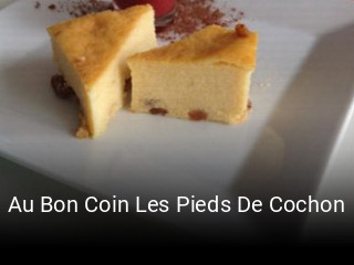 Au Bon Coin Les Pieds De Cochon réservation de table