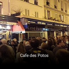 Cafe des Potos réservation