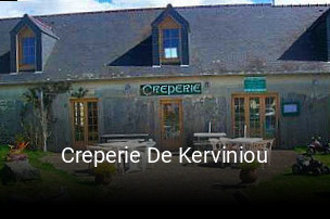 Creperie De Kerviniou réservation de table