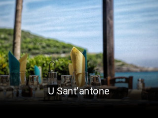 U Sant’antone réservation de table