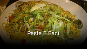Pasta E Baci réservation de table