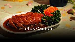Lotus Canton réservation