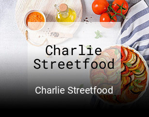 Charlie Streetfood réservation de table