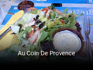 Au Coin De Provence réservation de table
