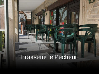 Brasserie le Pecheur réservation de table