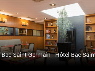 Le Bac Saint-Germain - Hôtel Bac Saint-Germain réservation de table