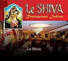 Le Shiva réservation de table
