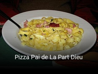 Pizza Pai de La Part Dieu réservation en ligne