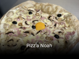 Pizz'a Noah réservation de table