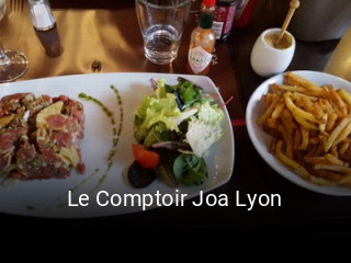 Réserver une table chez Le Comptoir Joa Lyon maintenant